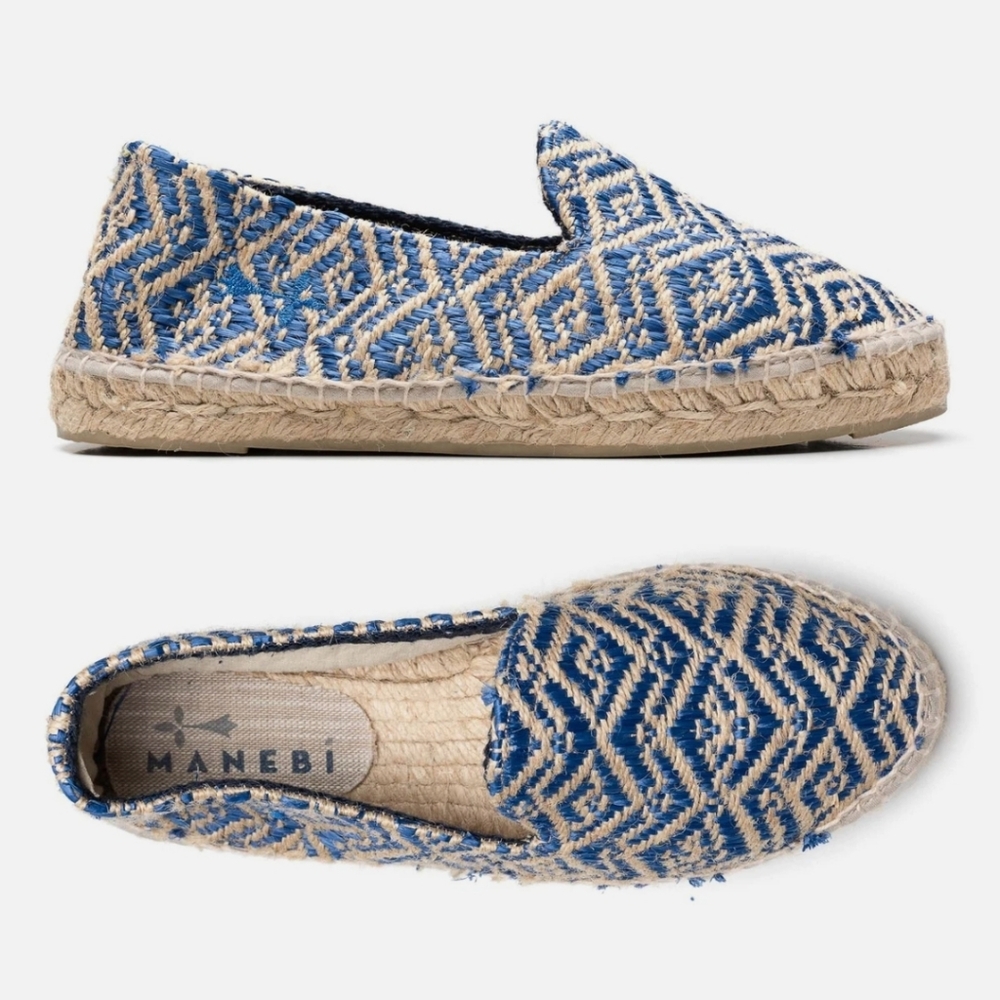 Manebi Hamptons Espadrilles Women's Loafer Shoes Made Spain